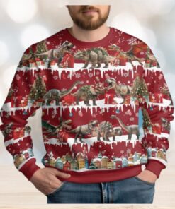 Christmas Dinosaur Ugly Christmas Sweater