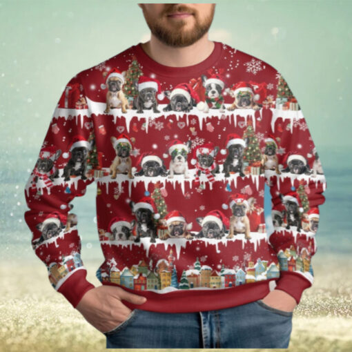 Christmas French Bulldog Ugly Sweater