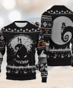 Christmas Jack And Sally Ugly Sweater, Nightmare Before Christmas Sweater