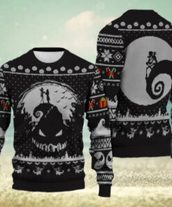 Christmas Jack And Sally Ugly Sweater, Nightmare Before Christmas Sweater