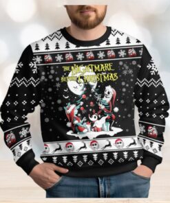 Christmas Jack And Sally Ugly Sweater
