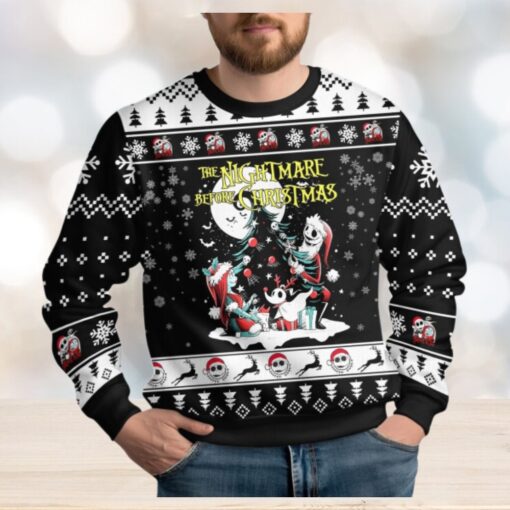 Christmas Jack And Sally Ugly Sweater