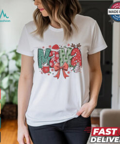 Christmas Mama Coquette Shirt