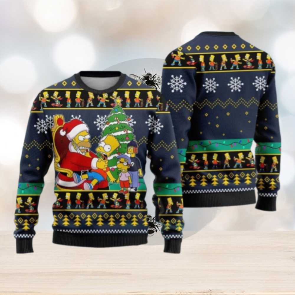 Christmas Simpsons Ugly Sweater, Simpson Ugly Sweater Christmas Simpsons Ugly Sweater, Simpson Ugly Sweater