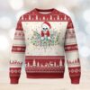Personalized Matching Couple Ugly Christmas Sweater Custom Name Chestnuts Xmas Funny