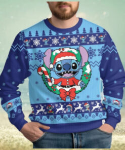 Christmas Stitch Ugly Sweater, Disney Santa Stitch Sweater