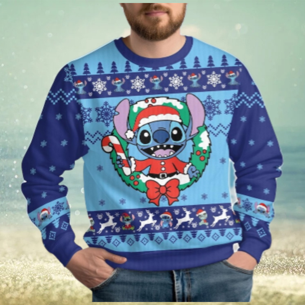 Christmas Stitch Ugly Sweater, Disney Santa Stitch Sweater Christmas Stitch Ugly Sweater, Disney Santa Stitch Sweater