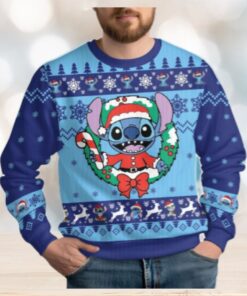 Christmas Stitch Ugly Sweater, Disney Santa Stitch Sweater