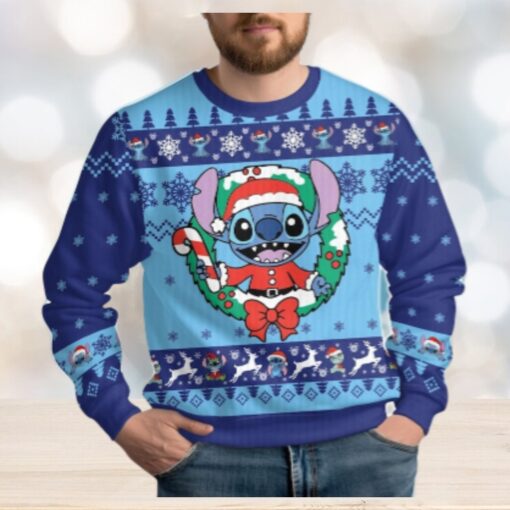 Christmas Stitch Ugly Sweater, Disney Santa Stitch Sweater