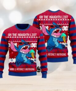 Christmas Stitch Ugly Sweater, Lilo And Stitch Holiday Sweater
