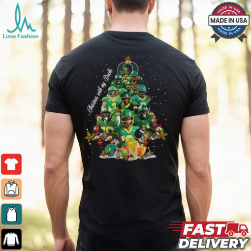 Christmas With My Ducks Shirt Recovered