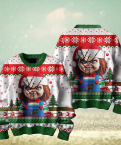 Chucky Wanna Play In Christmas Ugly Sweater
