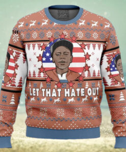 Clayton Bigsby Let That Hate Out Chappelle Show Ugly Christmas Sweater