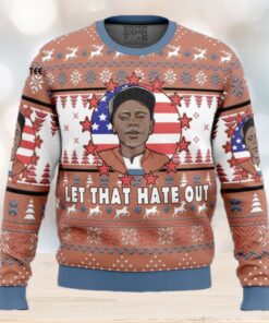 Clayton Bigsby Let That Hate Out Chappelle Show Ugly Christmas Sweater