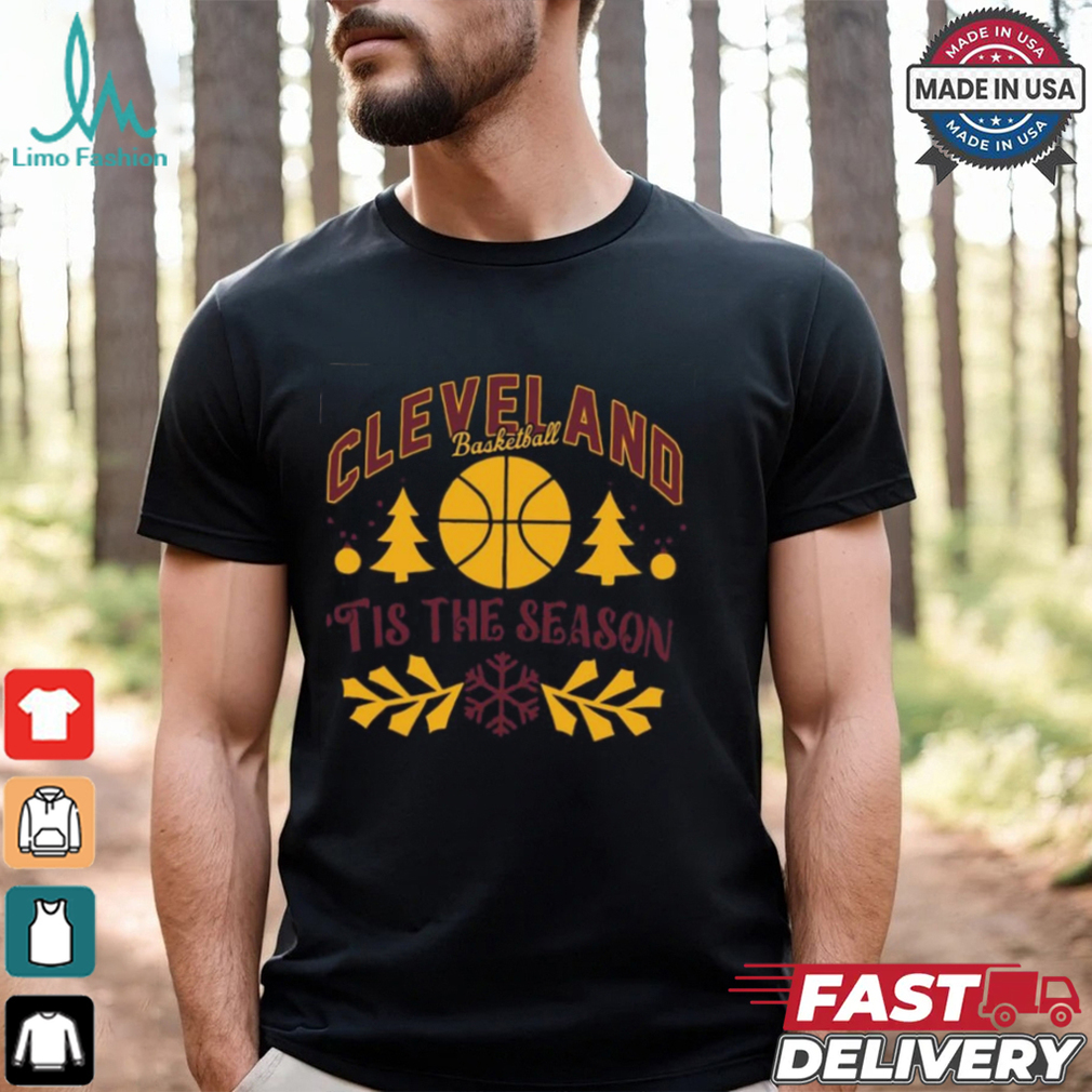 Cleveland Basketball Tis The Season Vintage Shirt Cleveland Basketball Tis The Season Vintage Shirt