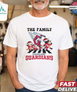 Cleveland Guardians X Family Bluey Merry Christmas 2024 Shirt