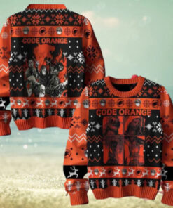 Code Orange Forever Chirstmas Gifts 2024 Xmas For Family And Friends Ugly Sweater