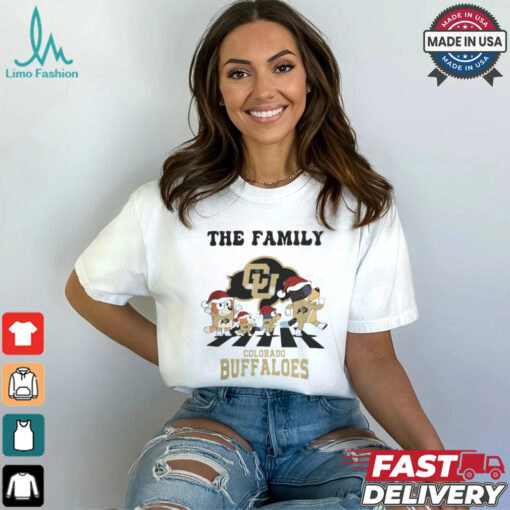 Colorado Buffaloes X Family Bluey Merry Christmas 2024 Shirt