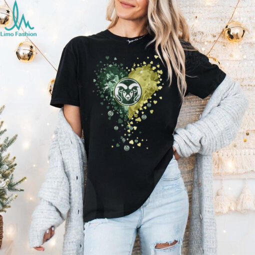 Colorado State Rams Crystal Heart Shirt