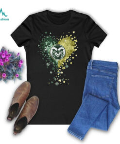 Colorado State Rams Crystal Heart Shirt