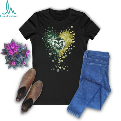 Colorado State Rams Crystal Heart Shirt