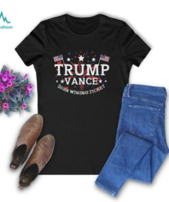 Congratulation Trump Vance 2024 Wining Ticket Shirt