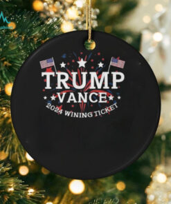 Congratulation Trump Vance 2024 Wining Ticket Shirt