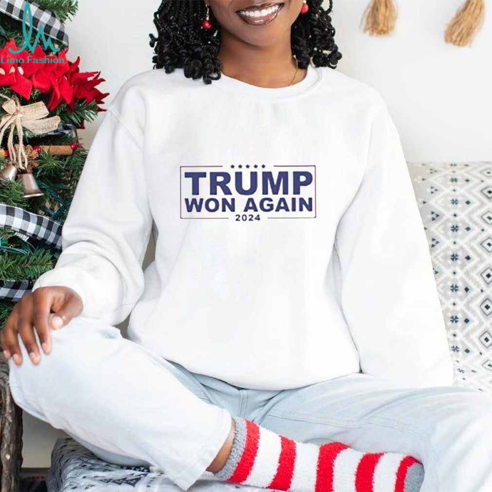 Congratulation Trump Won Again 2024 Shirt Congratulation Trump Won Again 2024 Shirt