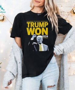 Congratulations Trump President Trump Won 2024 Shirt