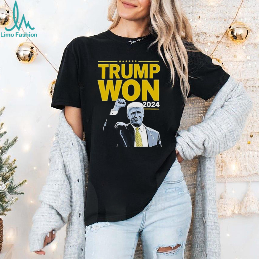 Congratulations Trump President Trump Won 2024 Shirt Congratulations Trump President Trump Won 2024 Shirt