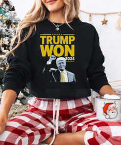 Congratulations Trump President Trump Won 2024 Shirt