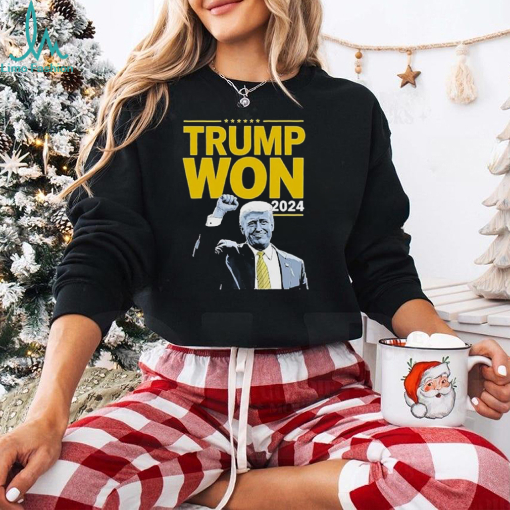 Congratulations Trump President Trump Won 2024 Shirt Congratulations Trump President Trump Won 2024 Shirt