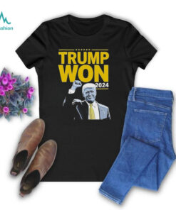 Congratulations Trump President Trump Won 2024 Shirt