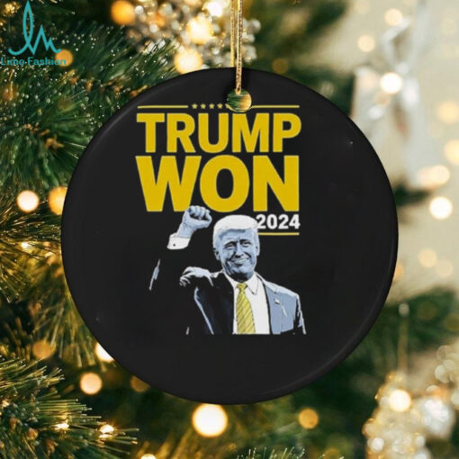 Congratulations Trump President Trump Won 2024 Shirt