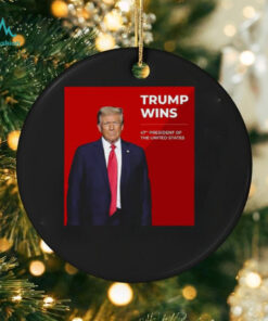 Congratulations Trump Wins 47th President Of The United States Shirt