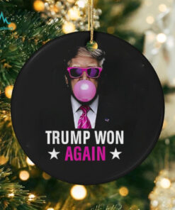 Congratulations Trump Won Again 2024 Election Vote President 47th American Shirt