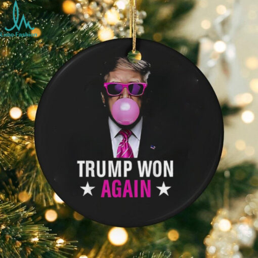 Congratulations Trump Won Again 2024 Election Vote President 47th American Shirt