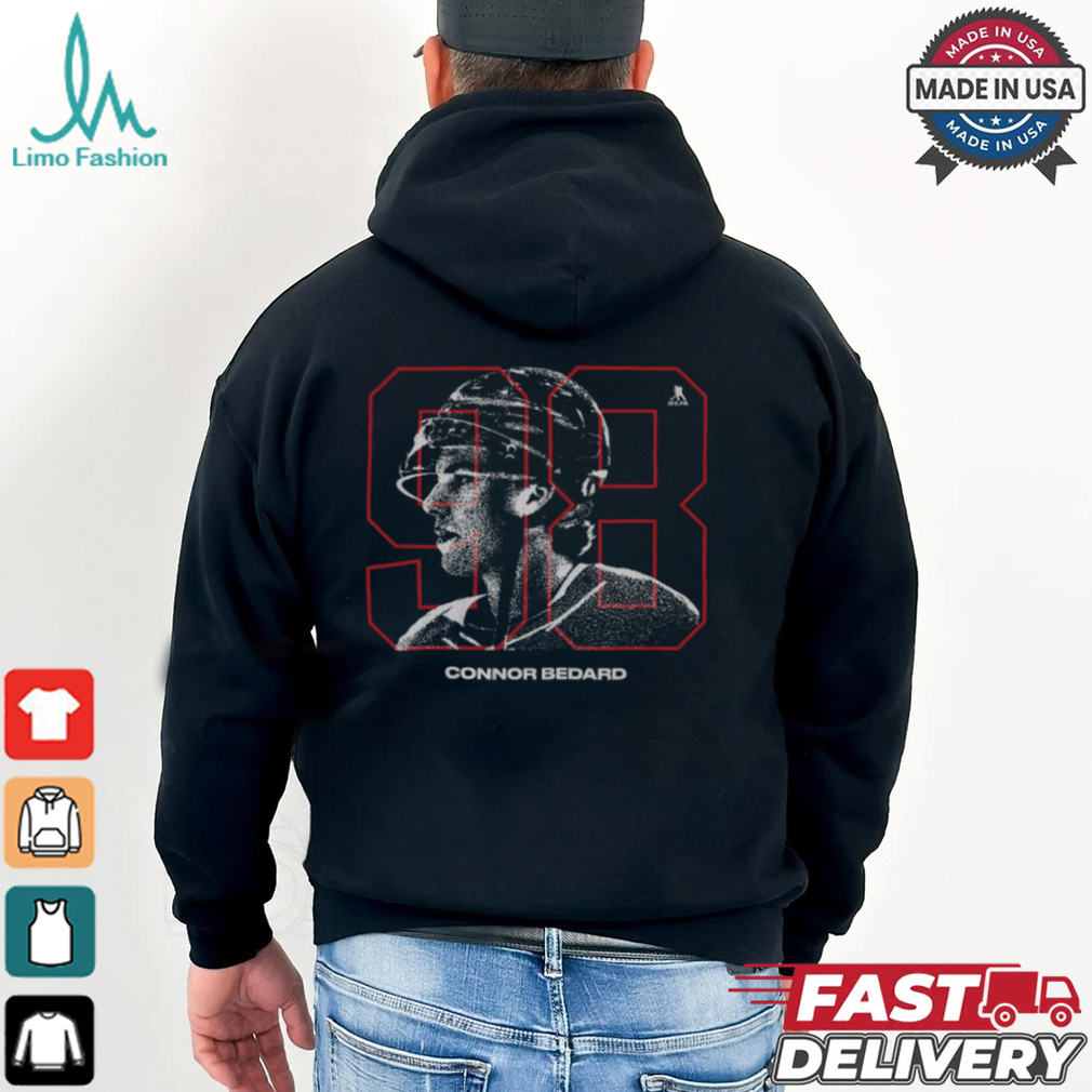 Connor Bedard Chicago Overlay Shirt Connor Bedard Chicago Overlay Shirt