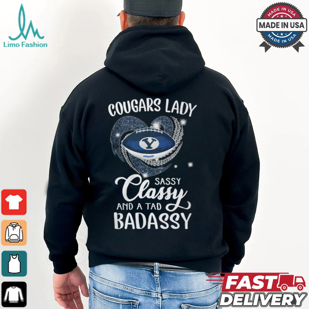 Cougars Laydy Sassy Classy And A Tad Badassy Shirt Cougars Laydy Sassy Classy And A Tad Badassy Shirt