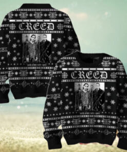Creed With Arms Wide Open Chirstmas Gifts 2024 Xmas For Family And Friends Ugly Sweater