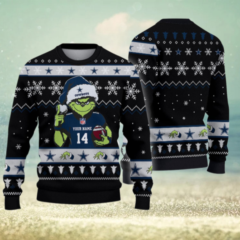 Dallas Cowboys Custom Chrismas Ugly Sweater Dallas Cowboys Custom Chrismas Ugly Sweater