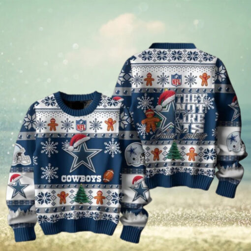 Dallas Cowboys They Not Like Us Christmas Happy Holidays Ugly Sweater