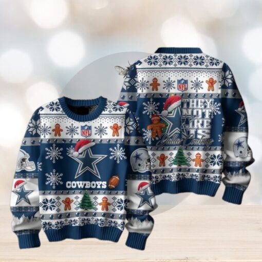 Dallas Cowboys They Not Like Us Christmas Happy Holidays Ugly Sweater