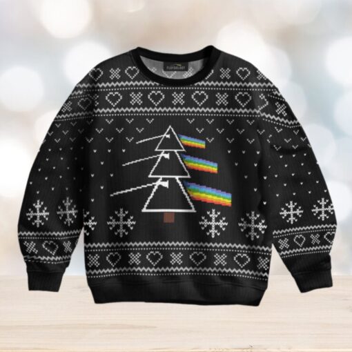 Dark Side Of Christmas Pink Floyd Black – Pink Floyd Ugly Christmas Sweater