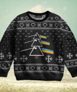 Dark Side Of Christmas Pink Floyd Black – Pink Floyd Ugly Christmas Sweater