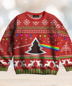 Dark Side Of Christmas Red – Pink Floyd Ugly Christmas Sweater