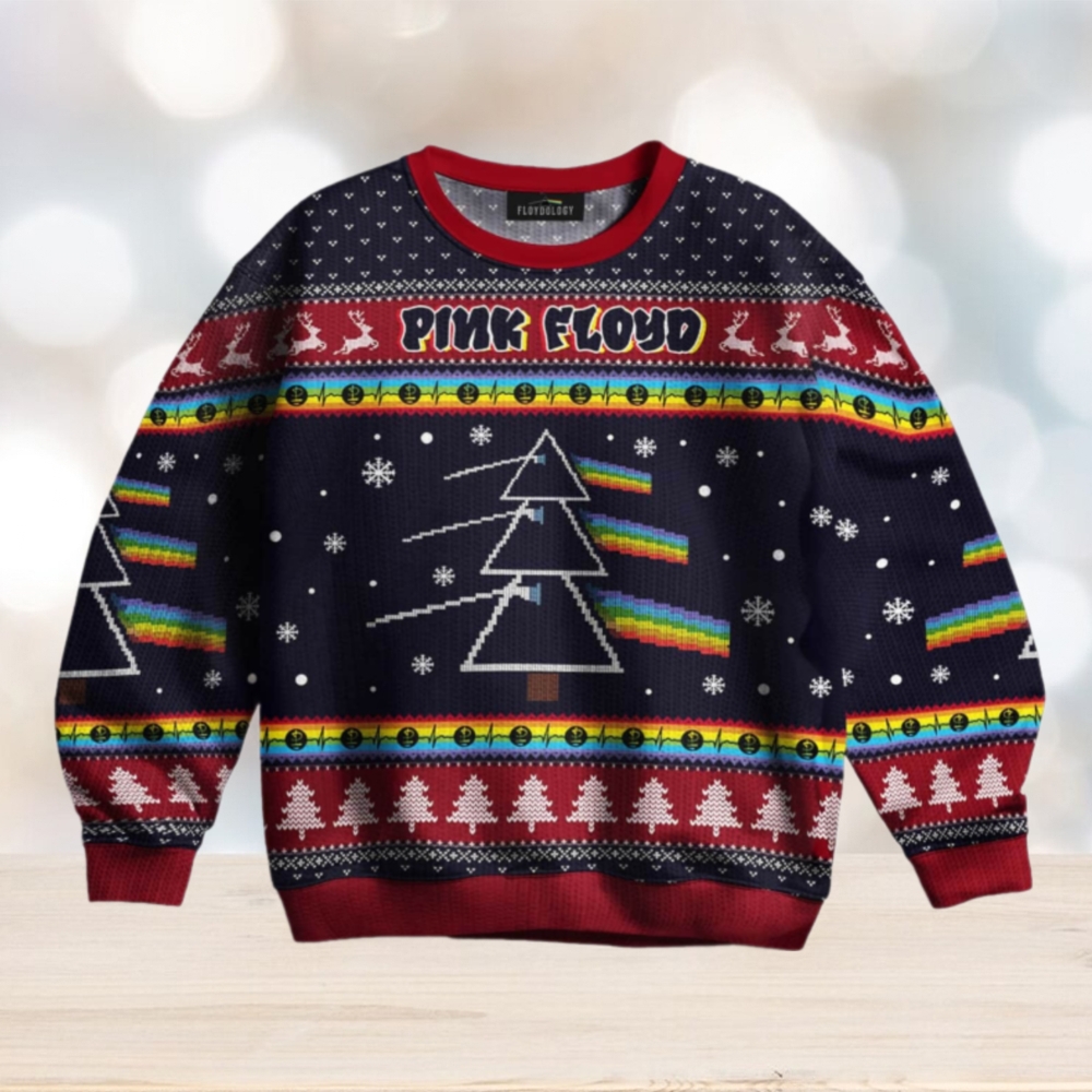 Dark Side Of Christmas Tree – Pink Floyd Ugly Christmas Sweater Dark Side Of Christmas Tree – Pink Floyd Ugly Christmas Sweater