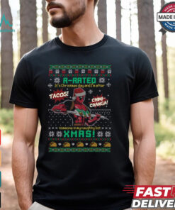 Deadpool R Rated Christmas Shirt