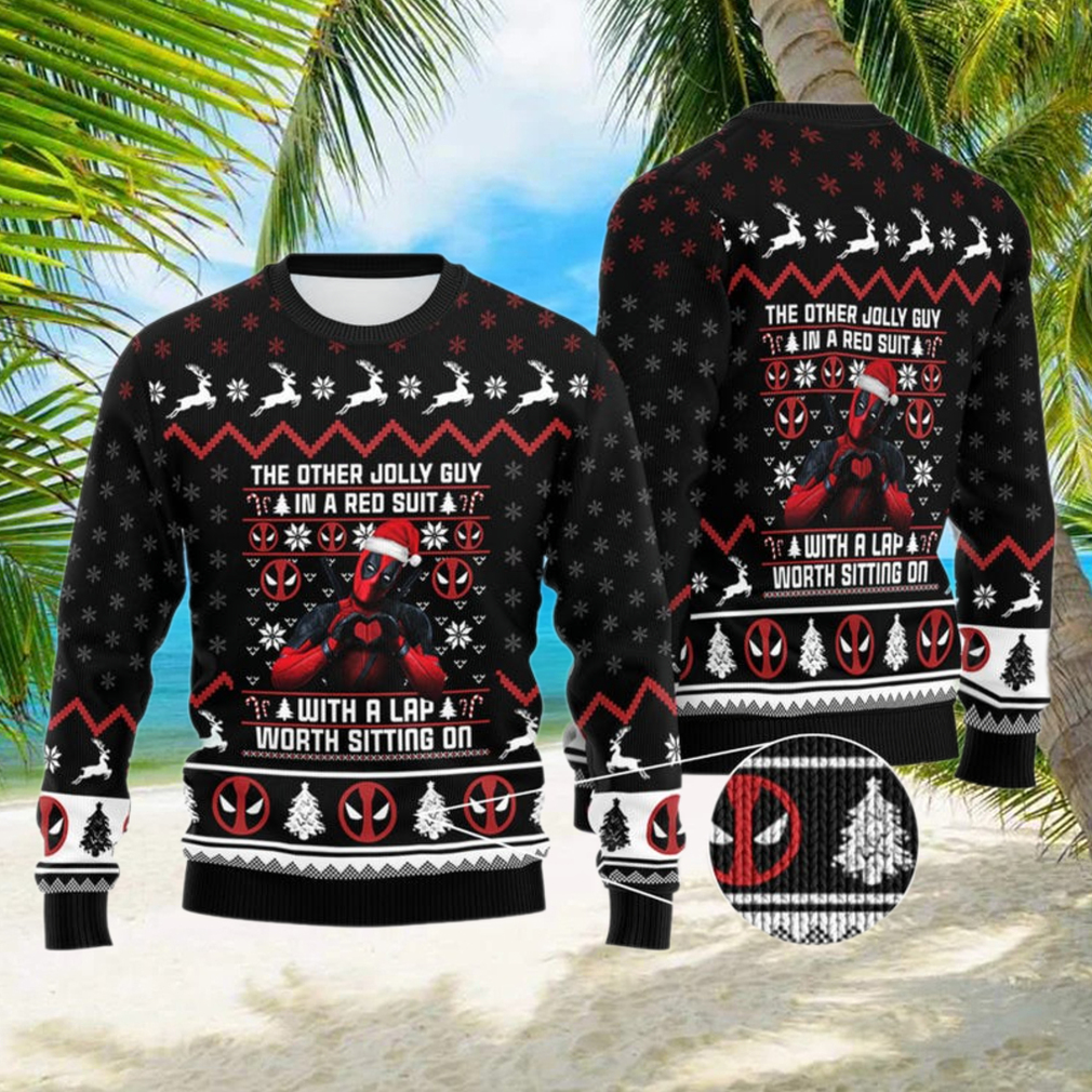 Deadpool Ugly Wool Christmas Sweatter Deadpool Ugly Wool Christmas Sweatter