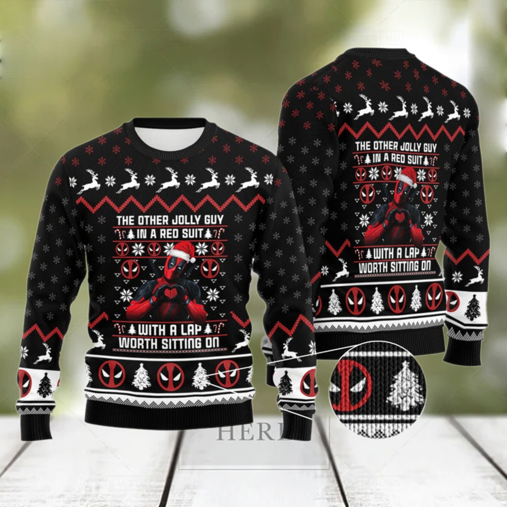 Deadpool Ugly Wool Christmas Sweatter Deadpool Ugly Wool Christmas Sweatter